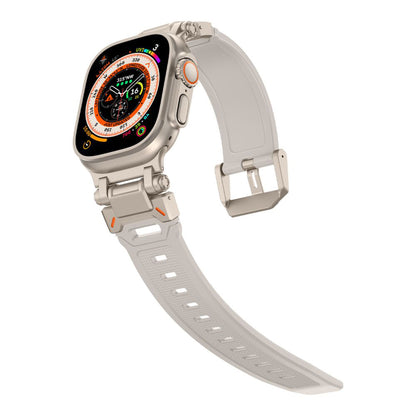 Techsuit W064 Strap for Apple Watch 49mm / 46mm / 45mm / 44mm / 42mm Series, Silver