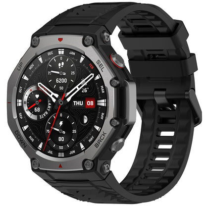 Techsuit W067 Strap for Amazfit T-Rex 3, Black