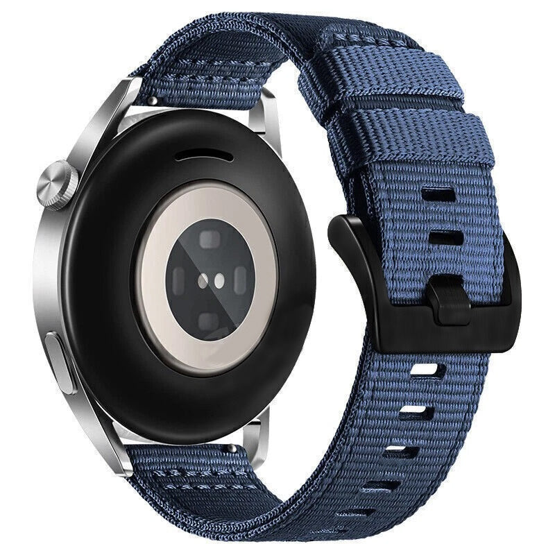 Techsuit W070 Strap for Samsung Galaxy Watch / Huawei Watch Series, 20mm, Navy Blue