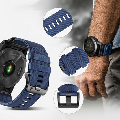 Techsuit W070 Strap for Samsung Galaxy Watch / Huawei Watch Series, 20mm, Black