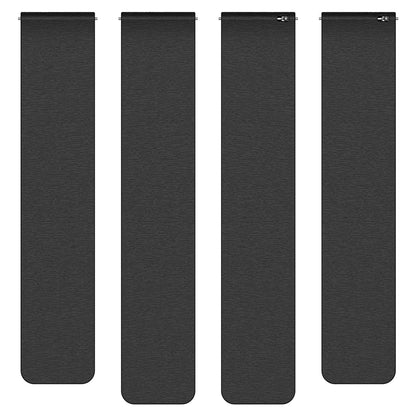 Techsuit W074 Strap for Samsung Galaxy Watch / Huawei Watch Series, 22mm, Black