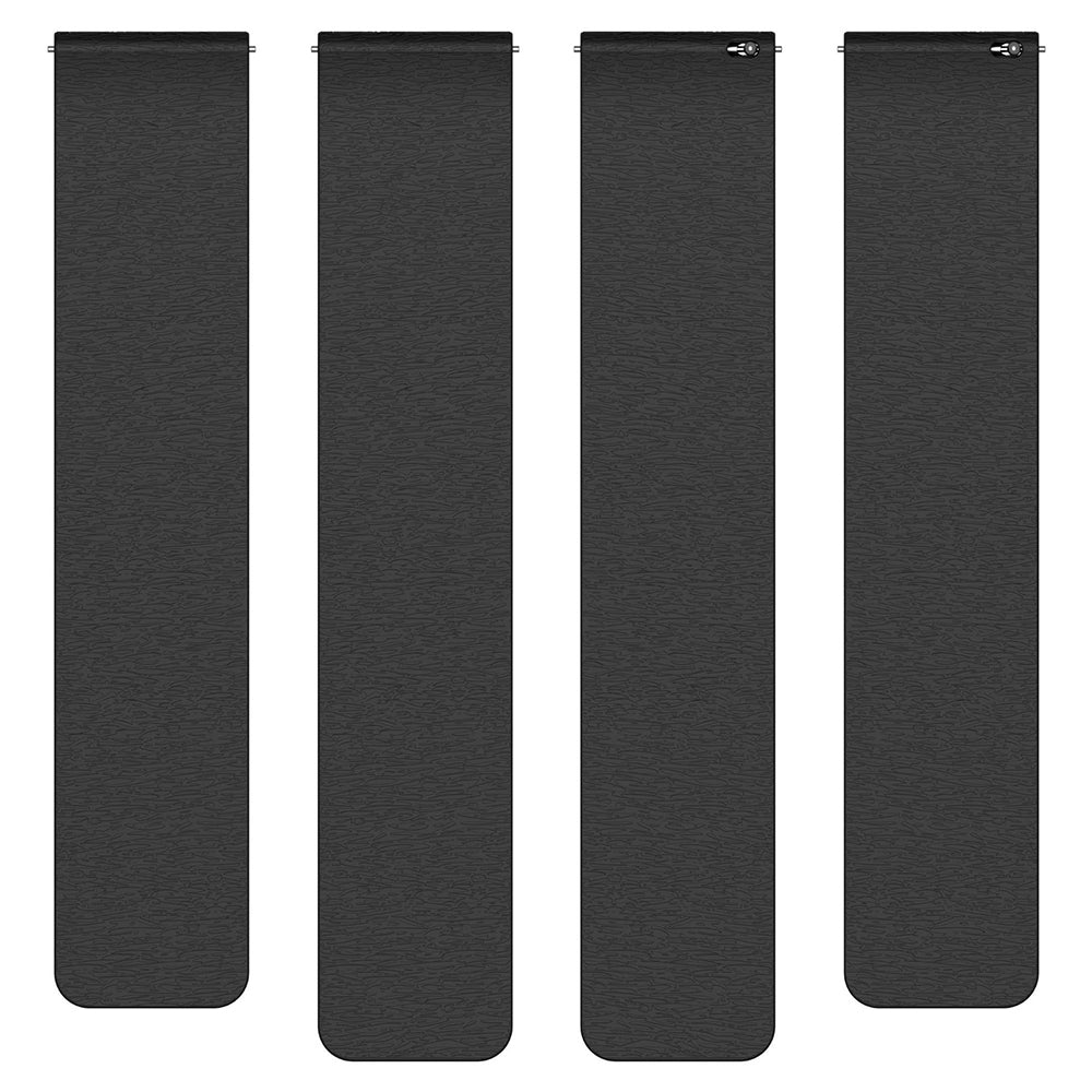 Techsuit W074 Strap for Samsung Galaxy Watch Series, 20mm, Black