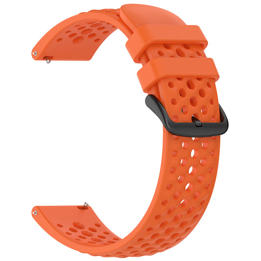 Techsuit W083 Strap for Amazfit Watch / Samsung Watch Series, 22mm, Orange