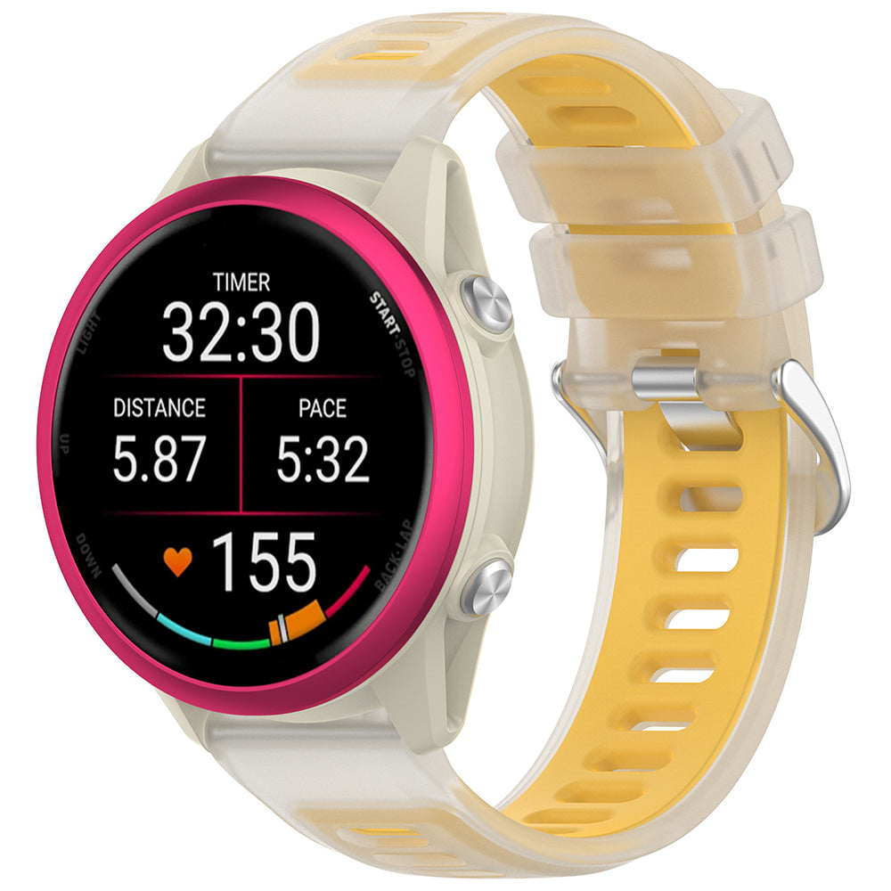 Techsuit W084 Strap for Samsung Galaxy Watch / Huawei Watch Series, 20mm, Yellow