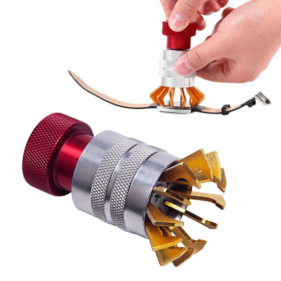 OEM Adjustable Watch Case Opener, Red