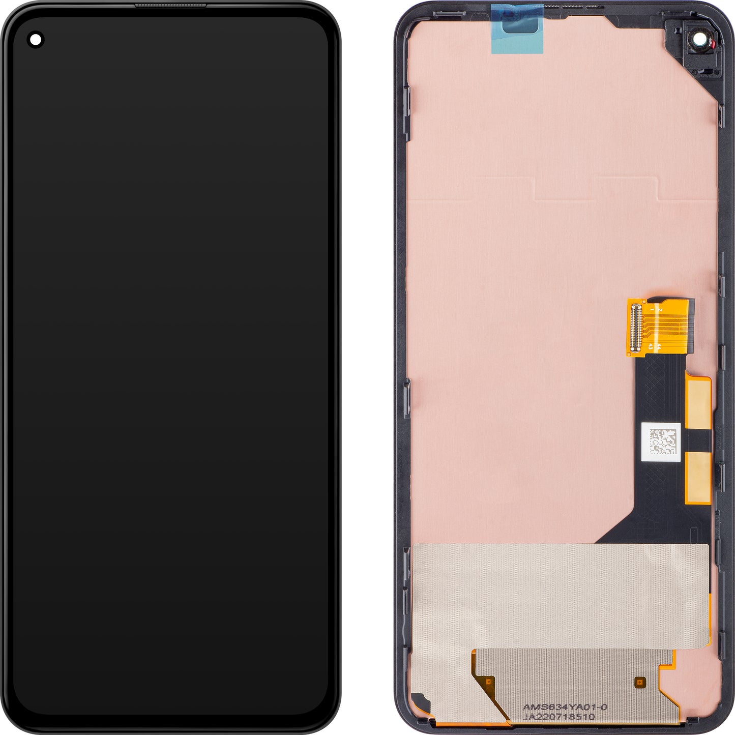 Display with Touchscreen Google Pixel 5a 5G, Service Pack G949-00138-01