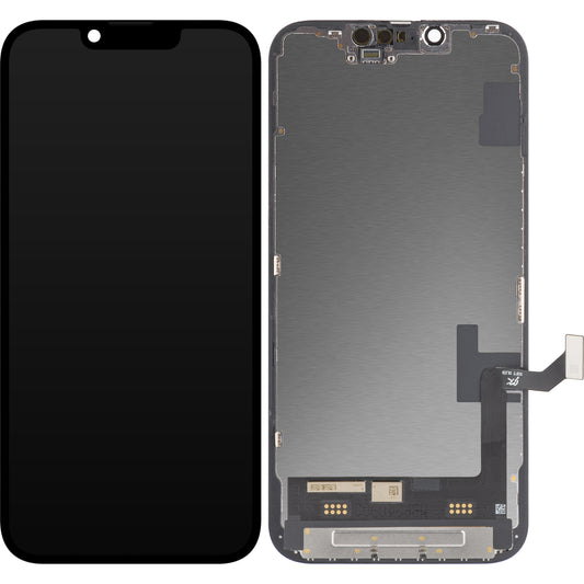 JK Touchscreen Display for Apple iPhone 14, with Frame, OLED Version, Black 