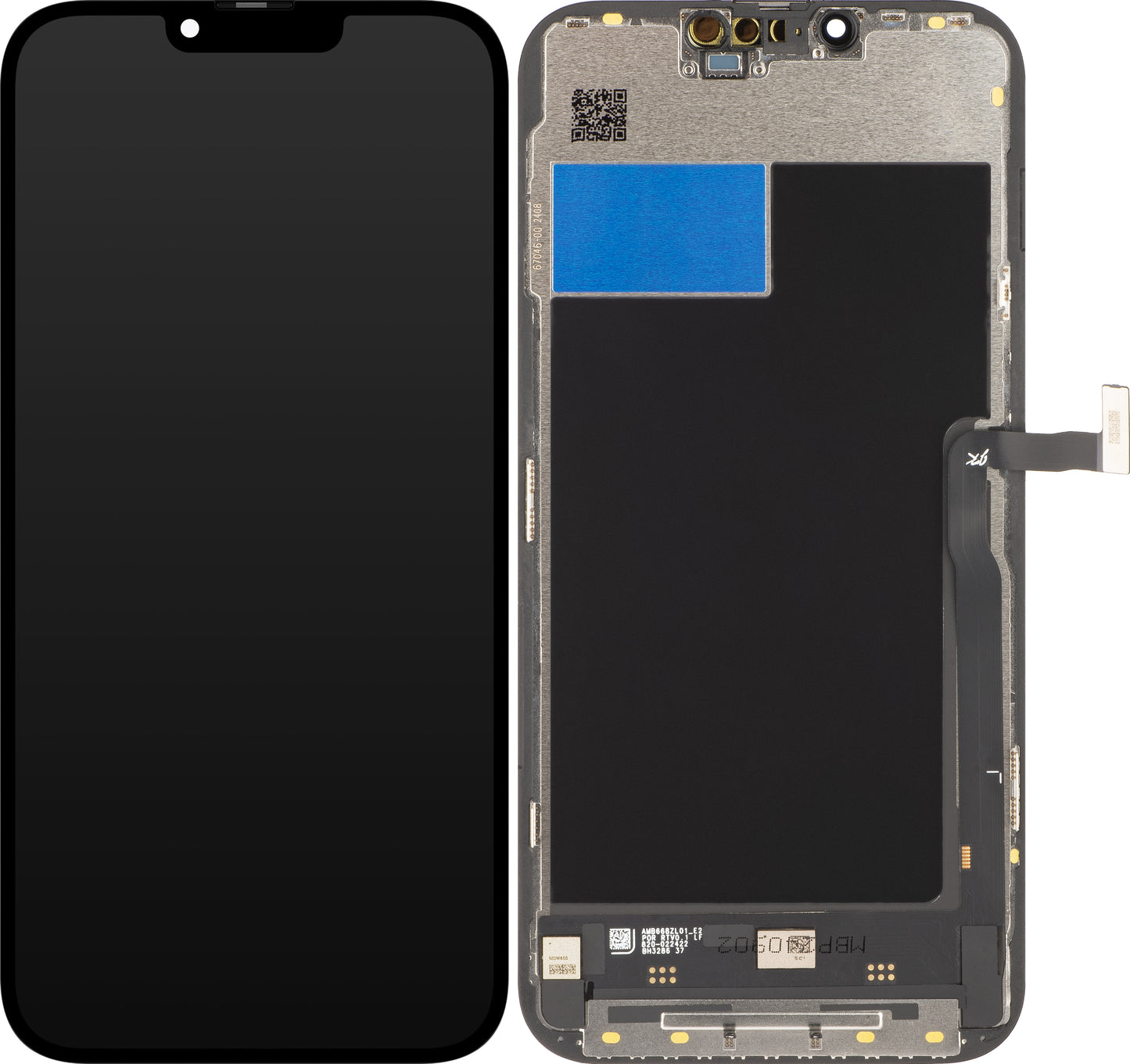 JK Touchscreen Display for Apple iPhone 13 Pro Max, with Frame, In-Cell LCD Version, Black