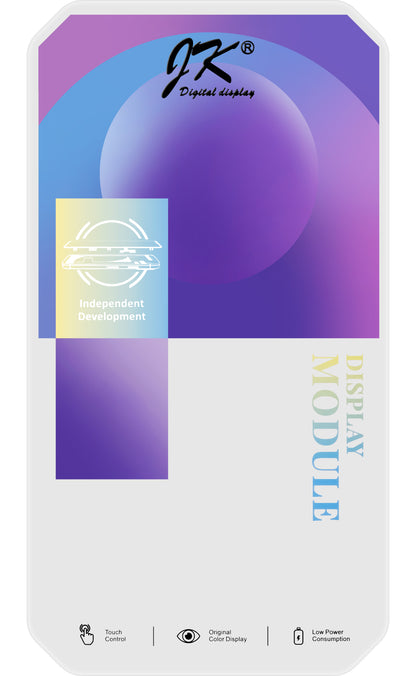 JK Touchscreen Display for Apple iPhone 13 Pro, with Frame, In-Cell IC Movable LCD Version, Black