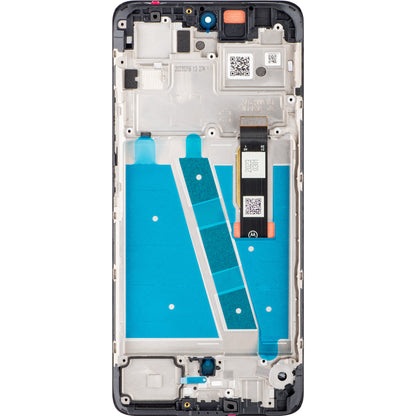 Motorola Moto Moto G72 Touchscreen Display, with Frame, Black, Service Pack 5D68C21701 