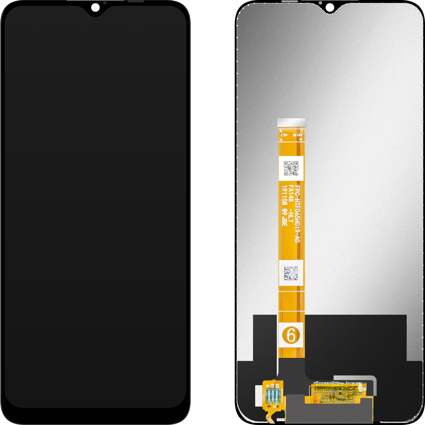 MP Touchscreen Display compatible with Oppo A16K / A31 / A5 (2020) / A8 / A9 (2020)
