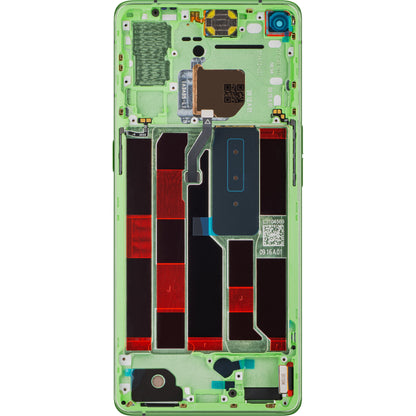 Display with Touchscreen Oppo Reno4 Pro 5G, with Frame, Green, Service Pack 4905501