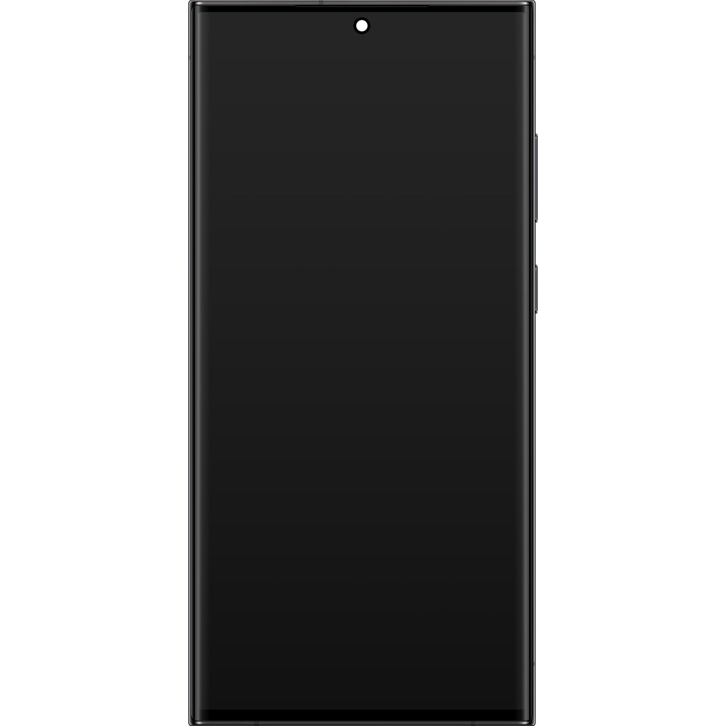 Display with Touchscreen Samsung Galaxy S23 Ultra S918, with Frame, Gray (Graphite), Service Pack GH82-30466E