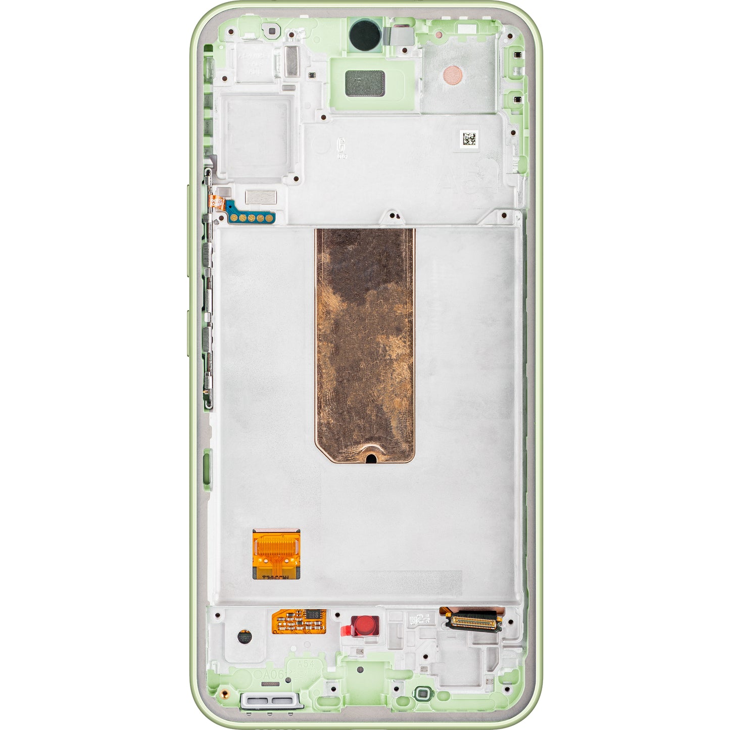 Display with Touchscreen Samsung Galaxy A54 A546, with Frame, Green (Lime), Service Pack GH82-31231C