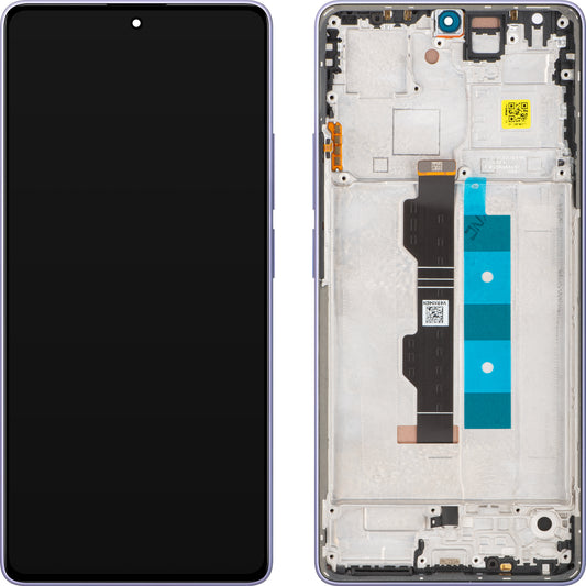 Xiaomi Redmi Note 14S Display with Touchscreen, with Frame, Violet (Aurora Purple), Service Pack 56000200N6R00