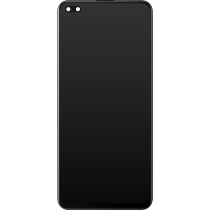 Display with Touchscreen Oppo Reno4 Z 5G / A92s, with Frame, Black, Service Pack 4904261