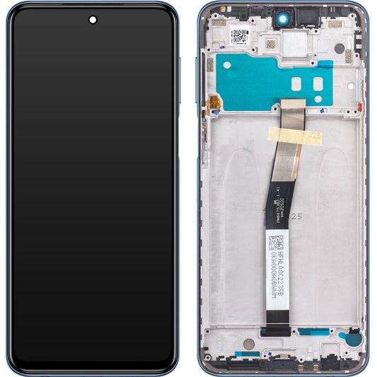 Display with Touchscreen Xiaomi Redmi Note 9S / Note 9 Pro, with Frame, Gray (Interstellar Grey), Service Pack 560004J6A100