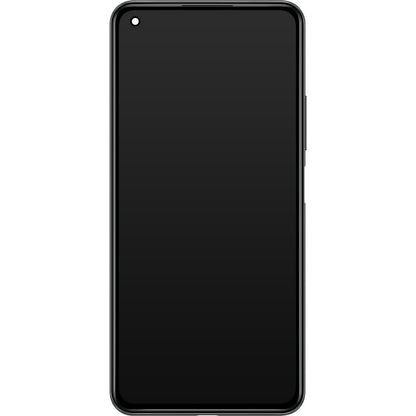 Xiaomi 11 Lite 5G NE Touchscreen Display, with Frame, Black (Truffle Black), Service Pack 5600030K9D00