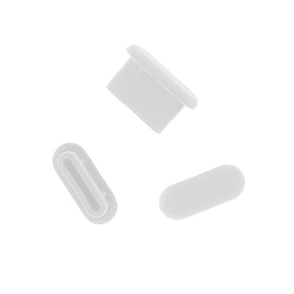 OEM Phone Port Dust Plug, USB-C, Set of 10 pieces, White