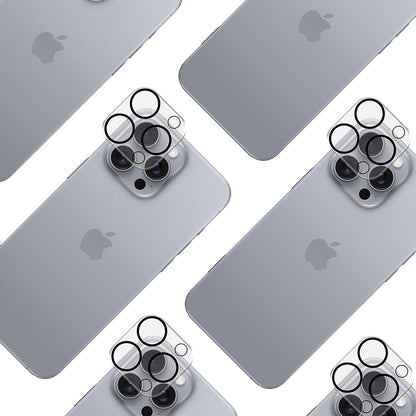 3MK Protection Pro Rear Camera Protective Film for Apple iPhone 12, Tempered Glass, Black