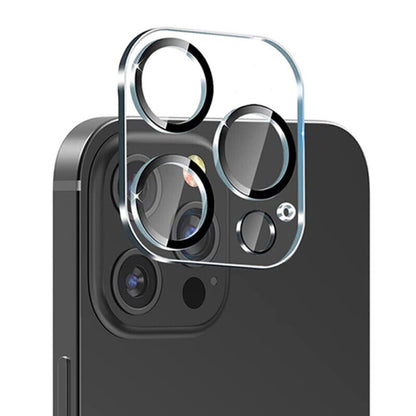 Lito S+ Rear Camera Protective Film for Apple iPhone 13 Pro Max / 13 Pro, Tempered Glass, Black