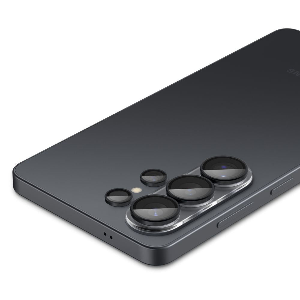 Rear Camera Protection Film Spigen GlastR EZ FIT Optik Pro HD for Samsung Galaxy S26 Ultra S948, Tempered Glass, Set of 2 pieces, Black