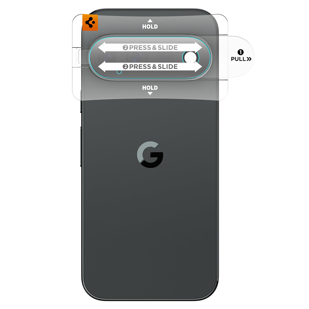 Spigen GlastR EZ FIT Optik Pro Rear Camera Protective Film for Google Pixel 11, Tempered Glass, Set of 2 pieces, Transparent AGL11479