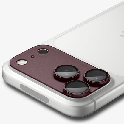 Spigen GlastR EZ FIT Optik Pro XL Rear Camera Protective Film for Apple iPhone 18 Pro, Tempered Glass, Burgundy AGL12036
