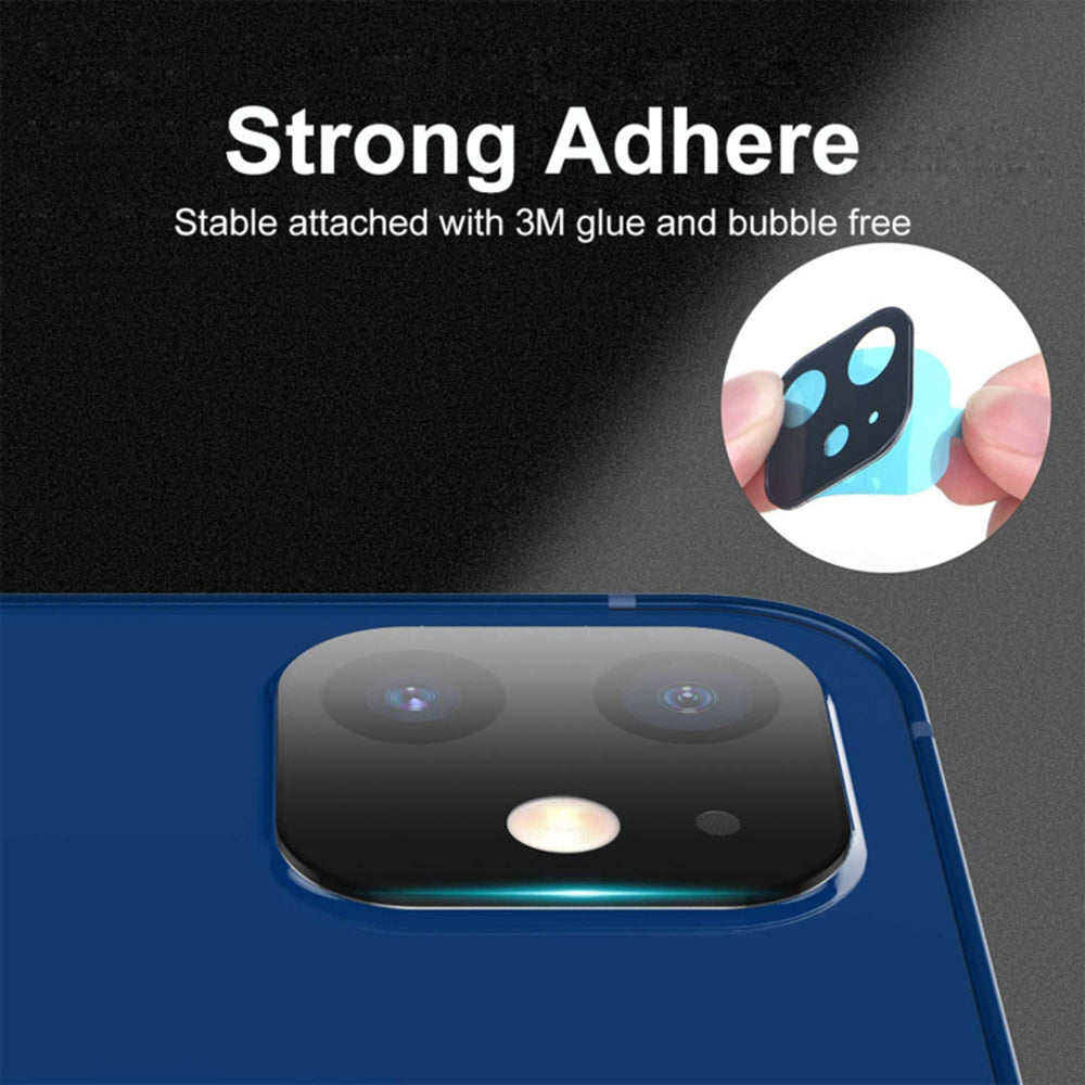 Techsuit Rear Camera Protective Film for Apple iPhone 17 Pro, Tempered Glass, Orange