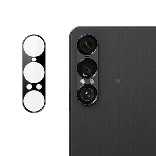 Techsuit Rear Camera Protective Film for Sony Xperia 1 VII, Tempered Glass, Black