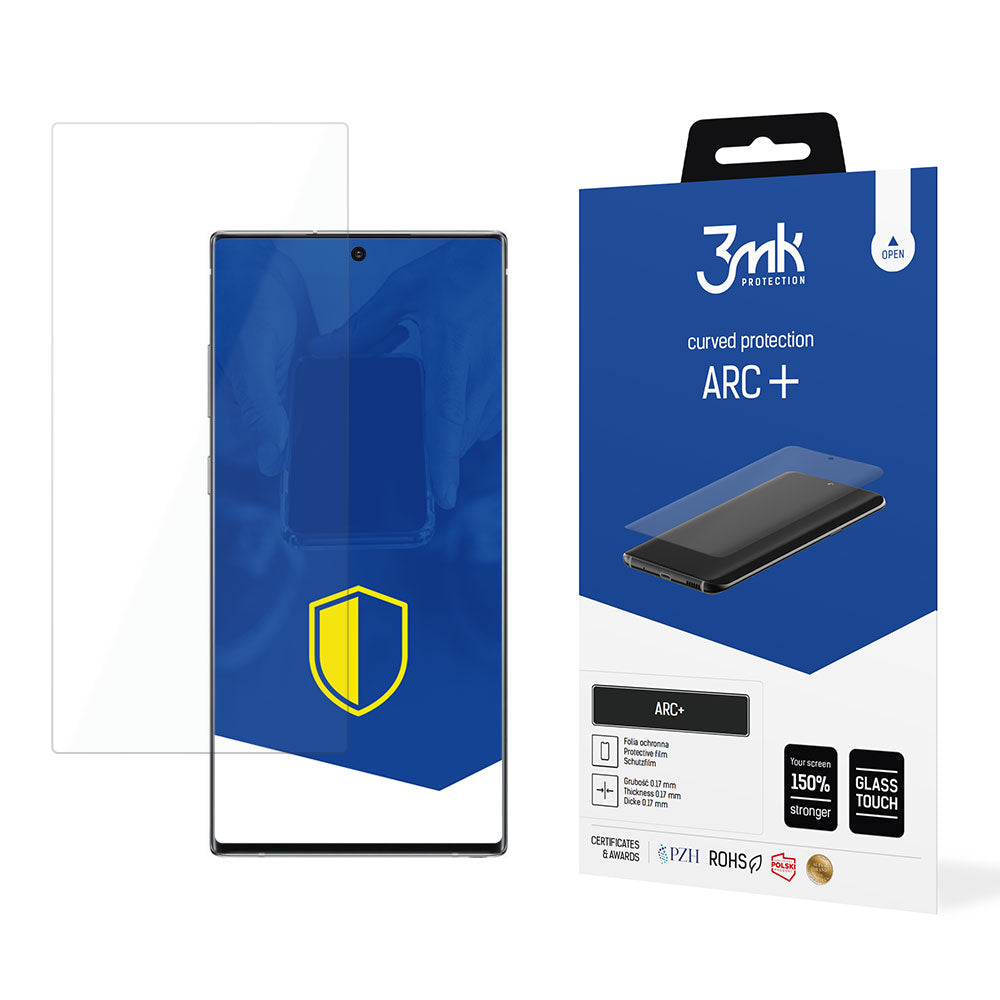 3MK ARC+ Screen Protector for Samsung Galaxy Note 10+ N975, Plastic