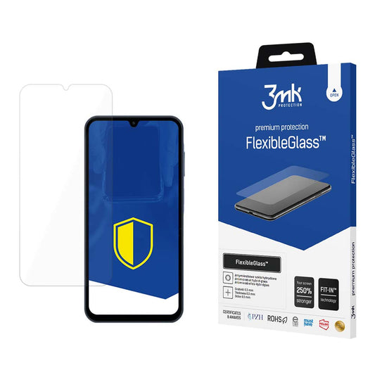 3MK FlexibleGlass Screen Protector for Samsung Galaxy A15 5G A156 / A15 A155 / A25 A256, Flexible Glass, Full Glue