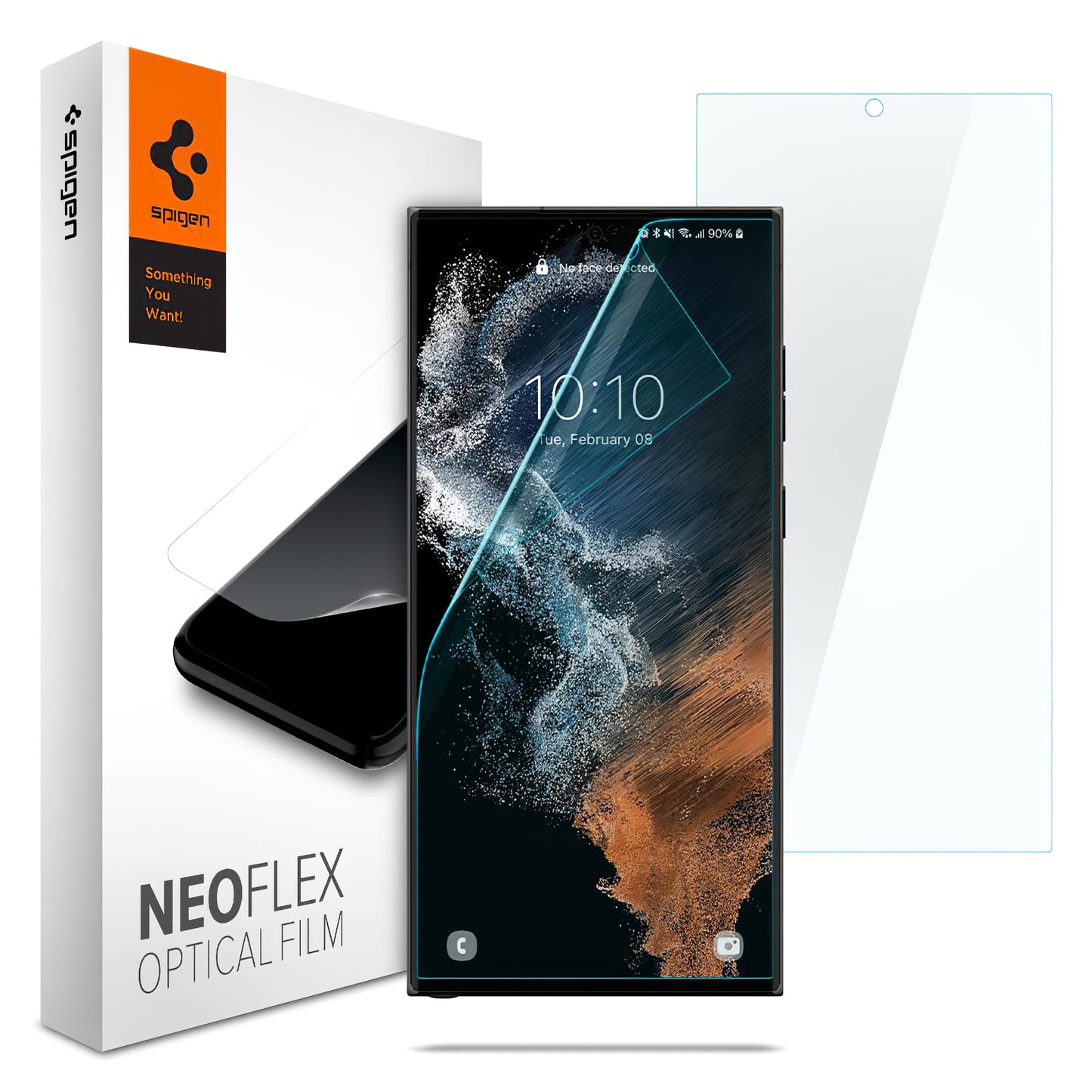 Spigen Neo Flex Screen Protector for Samsung Galaxy S22 Ultra 5G S908, HydroGel, Set of 2 pieces AFL04137