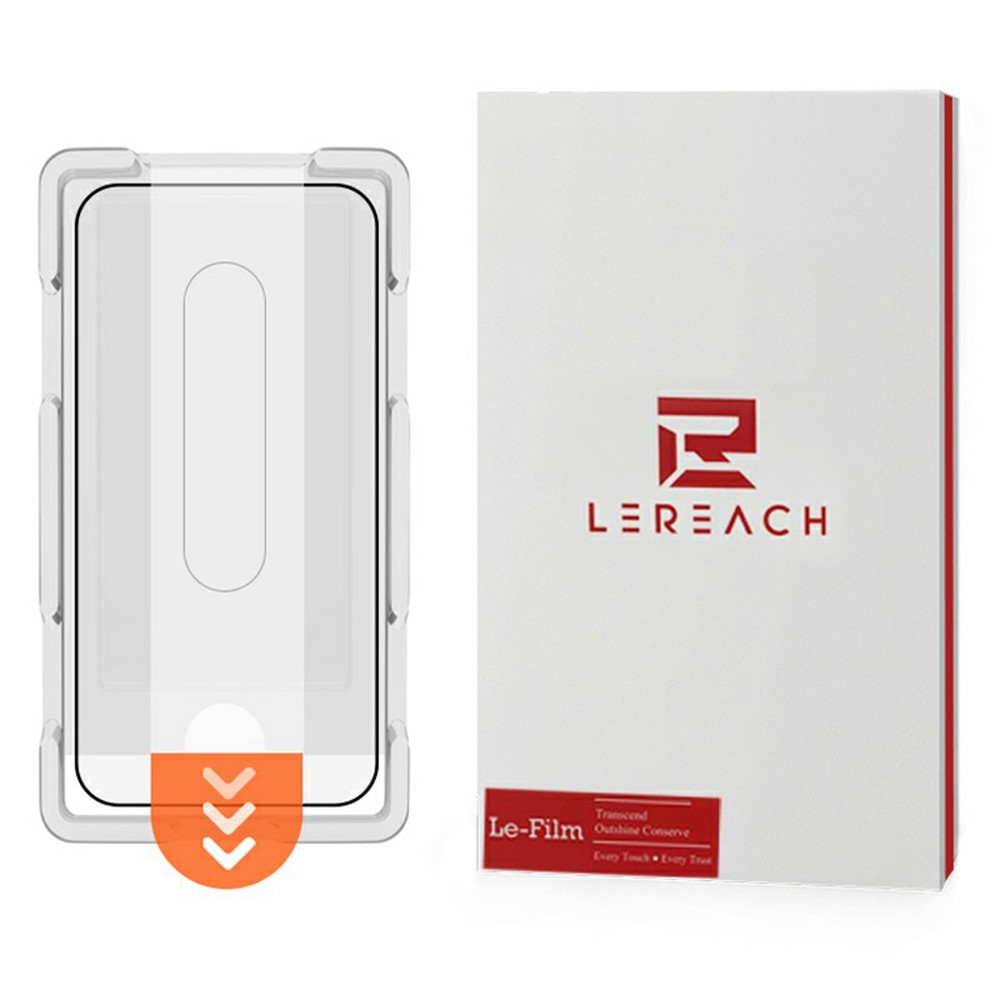 Lereach Screen Protector for Xiaomi Poco X8 Pro Max, Tempered Glass, Full Glue, Black