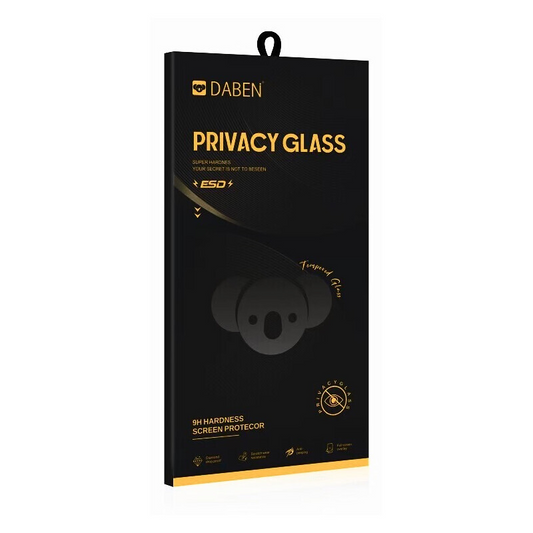 Privacy Bear Screen Protector for Apple iPhone 18 Pro Max, Tempered Glass, Full Glue

