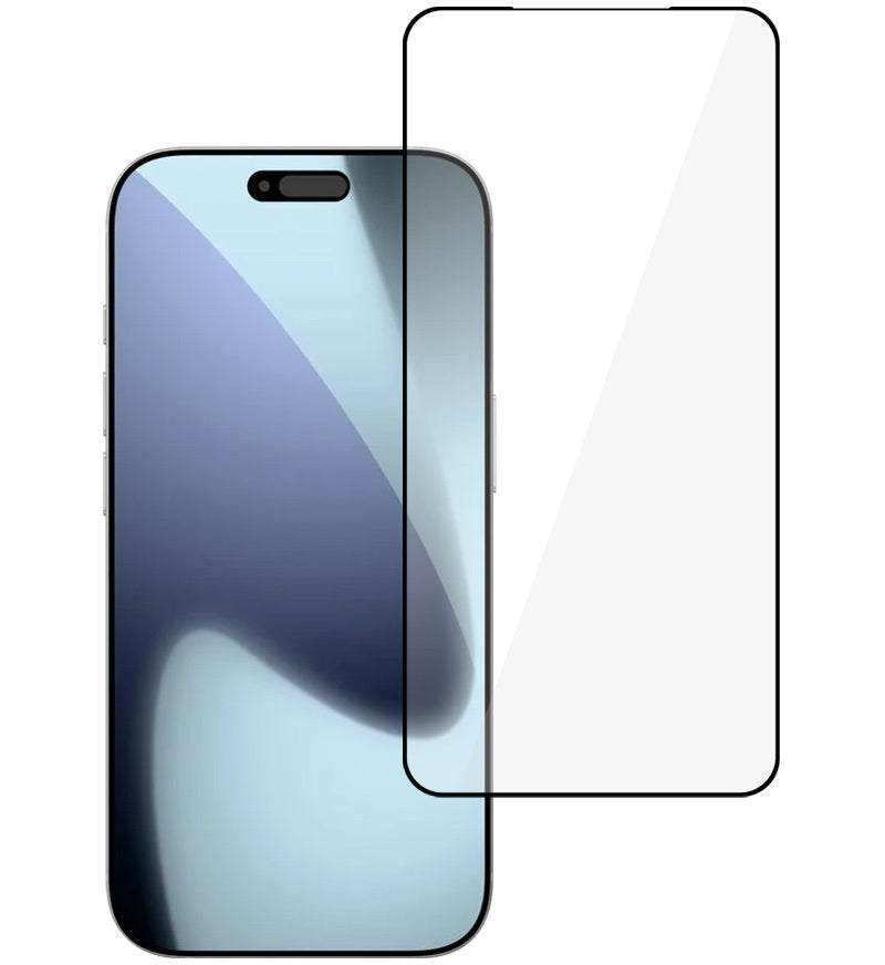 Tel Protect 10X HD Plus Titanium Screen Protector for Apple iPhone 18 Pro Max / 17 Pro Max, Tempered Glass, Full Glue, Black