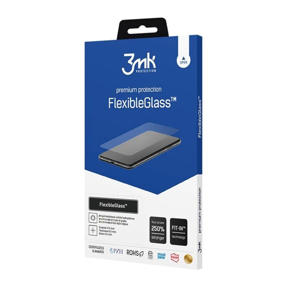 3MK FlexibleGlass Screen Protector for Samsung Galaxy S26 Plus, Flexible Glass, Full Glue, Transparent