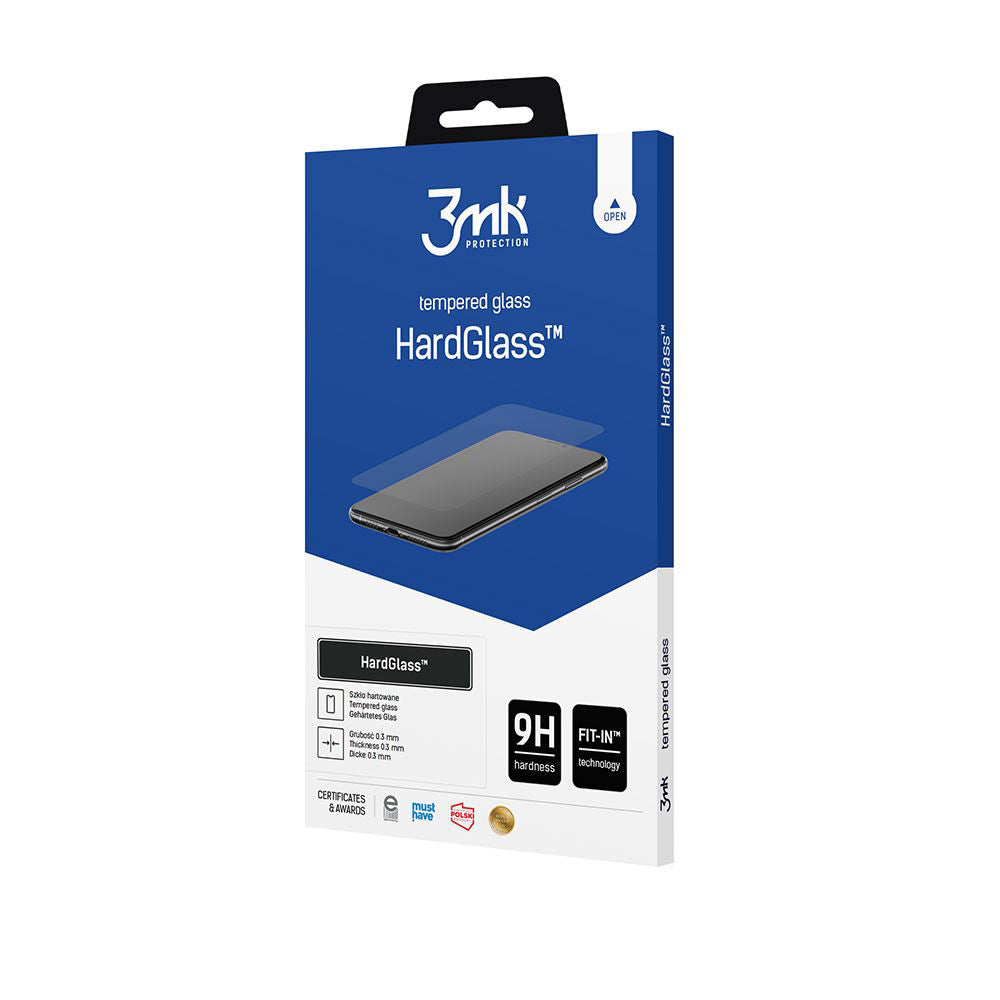3MK HardGlass Screen Protector for Samsung Galaxy S25 FE, Tempered Glass, Full Glue
