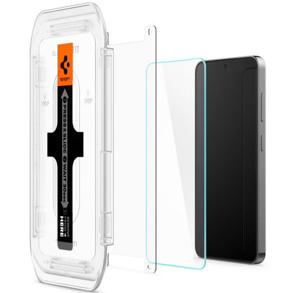 Spigen GlastR EZ FIT Screen Protector for Samsung Galaxy S25+ S936 / S24+ S926, Tempered Glass, Full Glue, Set of 2 pieces AGL07432