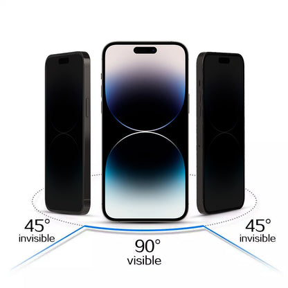 OEM Privacy Screen Protector Film for Apple iPhone 17, Tempered Glass, Full Glue