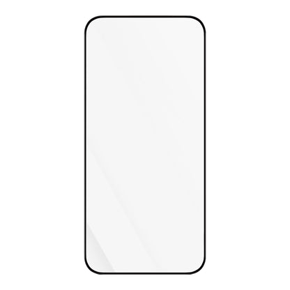 Blueo Anti-Static HD Screen Protector Film for Apple iPhone 15 Pro Max, Tempered Glass, Full Glue, Black