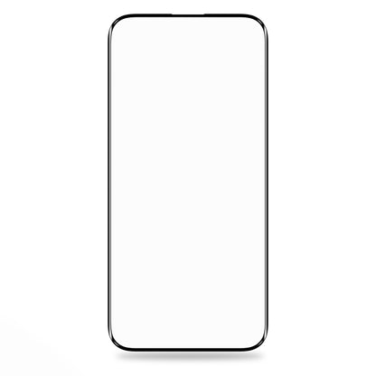 Blueo Silk HD Screen Protector Film for Apple iPhone 16 Plus / 15 Plus, Tempered Glass, Full Glue, Set of 5 pieces, 2.5D, Black