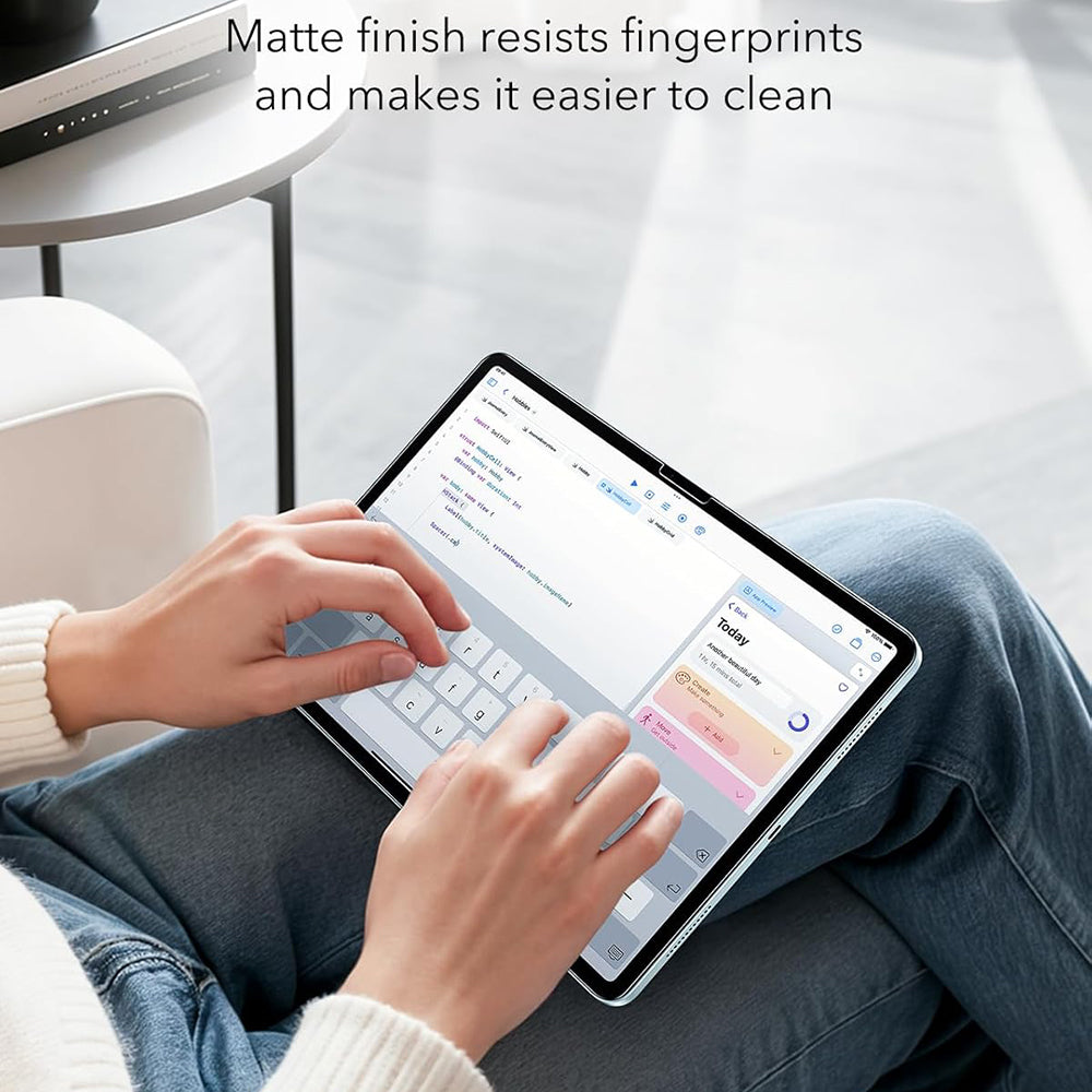 ESR Paper Feel UltraFit Screen Protector for Apple iPad (2025) / (2022), Plastic, Set of 2 Pieces