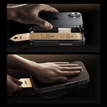 ESR UltraFit Armorite Pro Screen Protector for Apple iPhone 17 Pro Max, Tempered Glass, Full Glue, Black