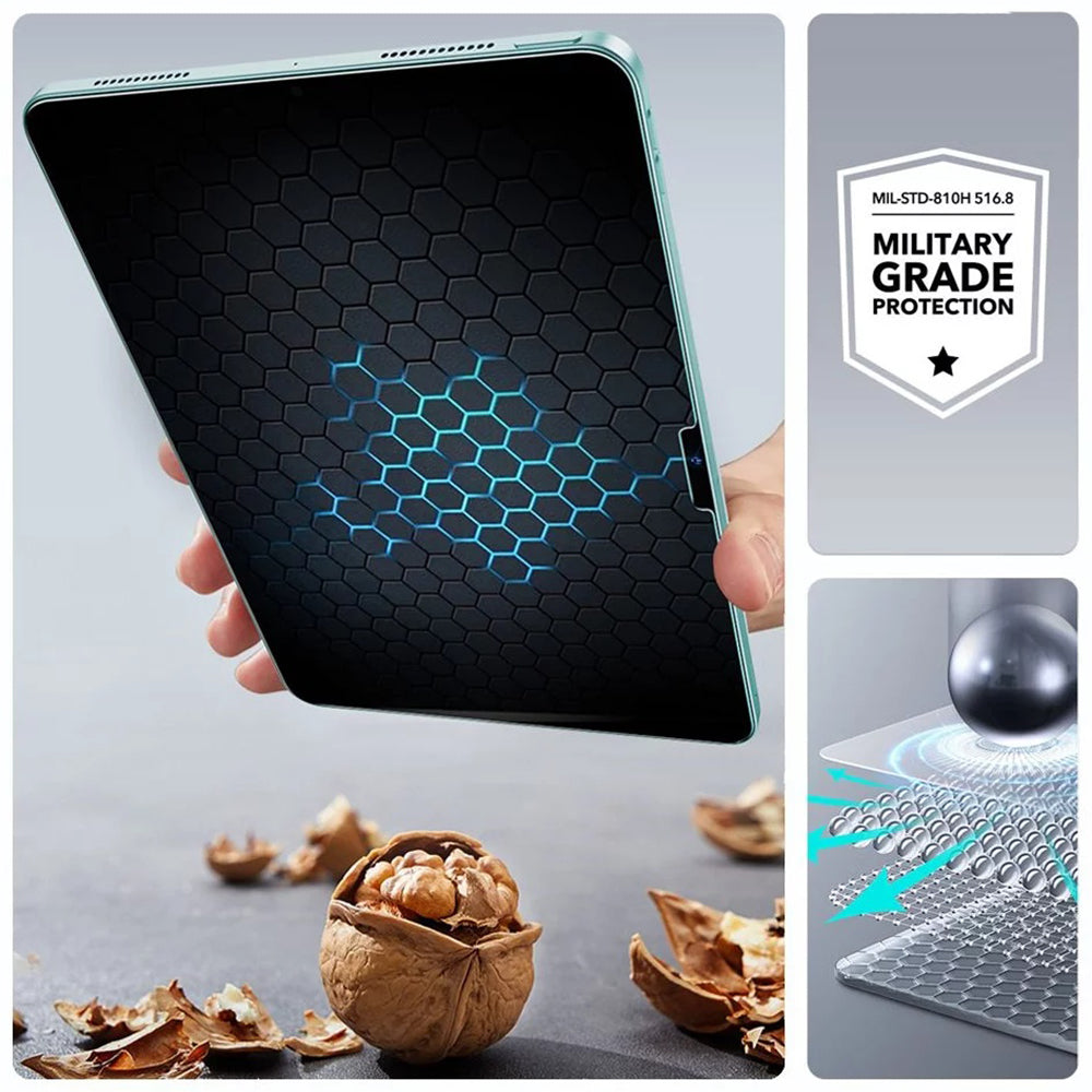 ESR UltraFit Screen Protector for Apple iPad Air 13 (2025) / Air 13 (2024), Tempered Glass, Full Glue, Set of 2 Pieces