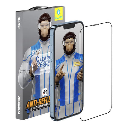 Blueo Anti-Reflective HD Exterior Screen Protector for Samsung Galaxy Z Fold8 Ultra F971, Tempered Glass, Full Glue, Black