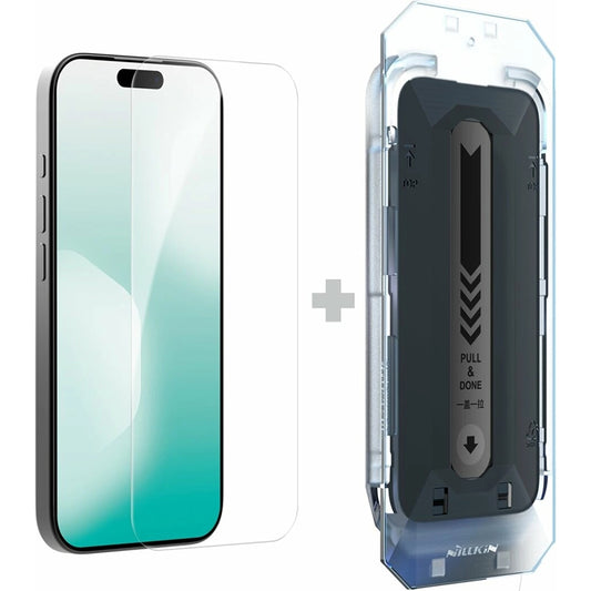 Nillkin H+ Pro Screen Protector with Applicator for Apple iPhone 18 Pro / 17 Pro, Tempered Glass, Full Glue