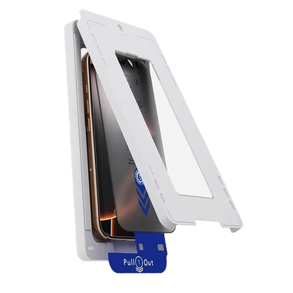Anank 2X Reinforced Privacy Screen Protector for Apple iPhone 15 Pro, Tempered Glass, Full Glue, 2.5D