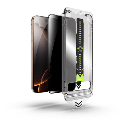 Privacy Screen Protector Techsuit TitanGlass for Apple iPhone 14 Plus / 13 Pro Max, Tempered Glass, Full Glue