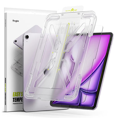 Ringke Easy Slide Screen Protector for Apple iPad Air 13 (2026) / Pro 13 (2025), Tempered Glass, Full Glue